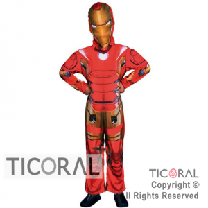 DISFRAZ IRON MAN TALLE 2 X 1